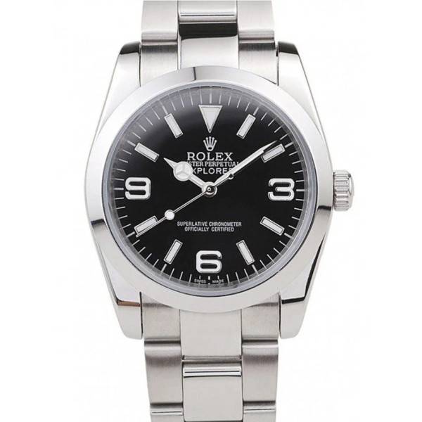 Replica Rolex Explorer Black Dial 98087