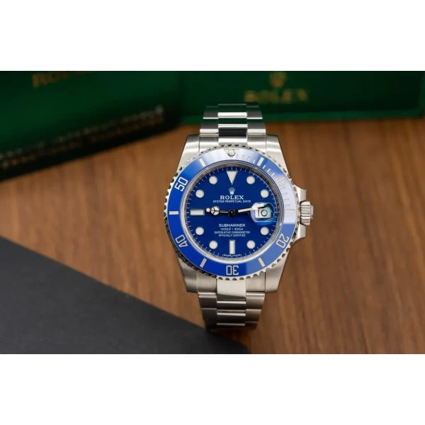 Superclone Rolex Submariner Blue Dial 116619LB “Smurf”
