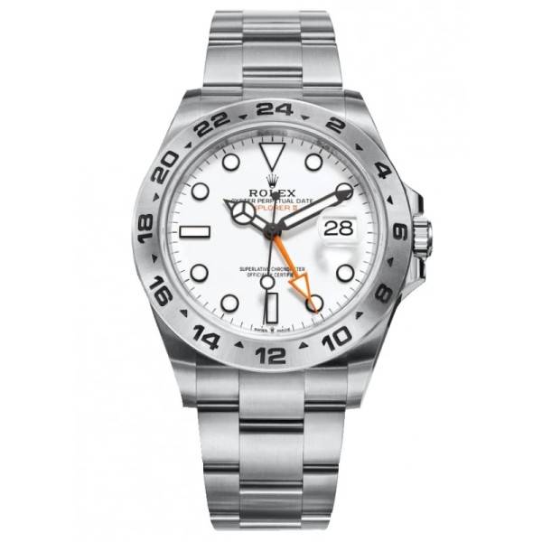 Replica Rolex “Polar” Explorer II White Dial 226570 WSO