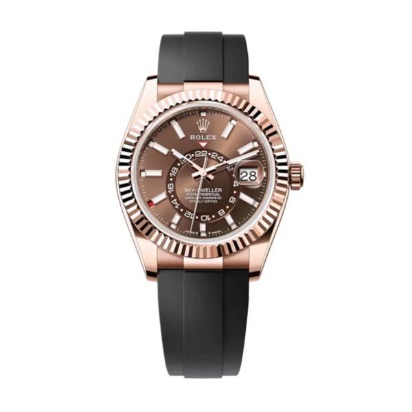 Superclone Rolex Sky-Dweller Chocolate Dial 336235