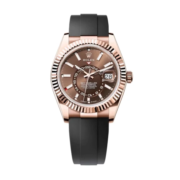Superclone Rolex Sky-Dweller Chocolate Dial 336235