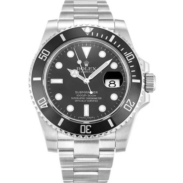 Replica Rolex Submariner Black Dial 116610LN