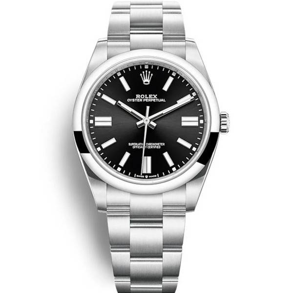 Replica Rolex Oyster Perpetual Black Dial 124300 41 mm