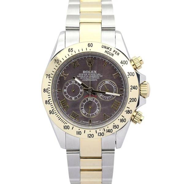 Replica Rolex Daytona Dark brown Dial 116523
