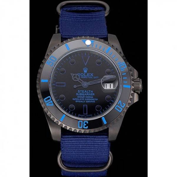Replica Rolex Submariner Black Dial 622008