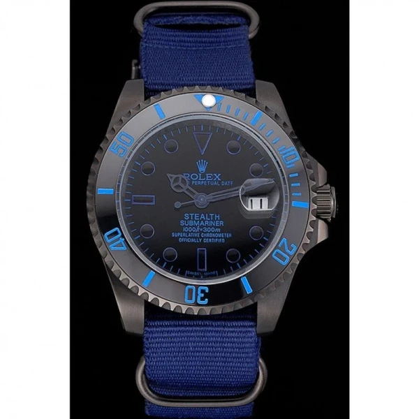 Replica Rolex Submariner Black Dial 622008