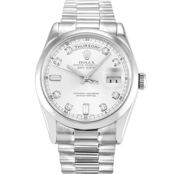 Replica Rolex Day-Date Silver Dial 118209 36 mm