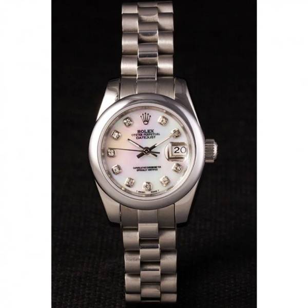 Replica Rolex Datejust White Dial RL123 26 mm