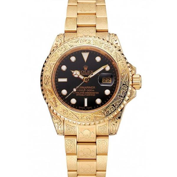 Replica Rolex Submariner Black Dial 1454071