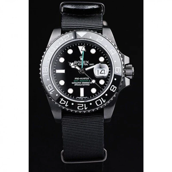 Superclone Rolex GMT-Master II Black Dial REP016827