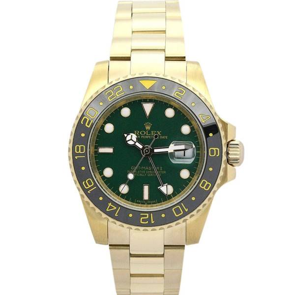 Replica Rolex GMT-Master II Green Dial 116718LN