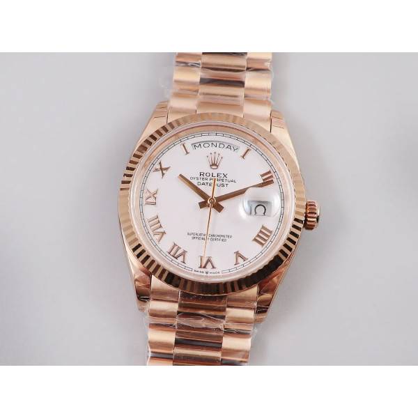 Replica Rolex Day-Date White Dial 118235 F 36 mm