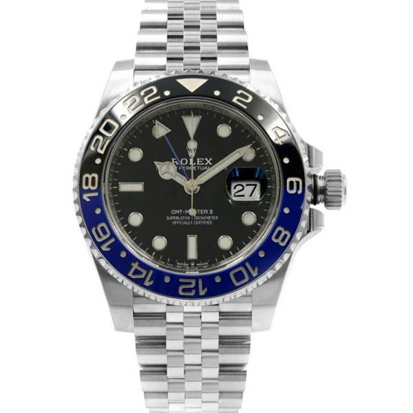 Replica Rolex GMT-Master II Black Dial 126710BLNR “Batgirl”