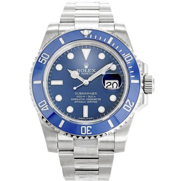 Replica Rolex Submariner Blue Dial 116619LB “Smurf”