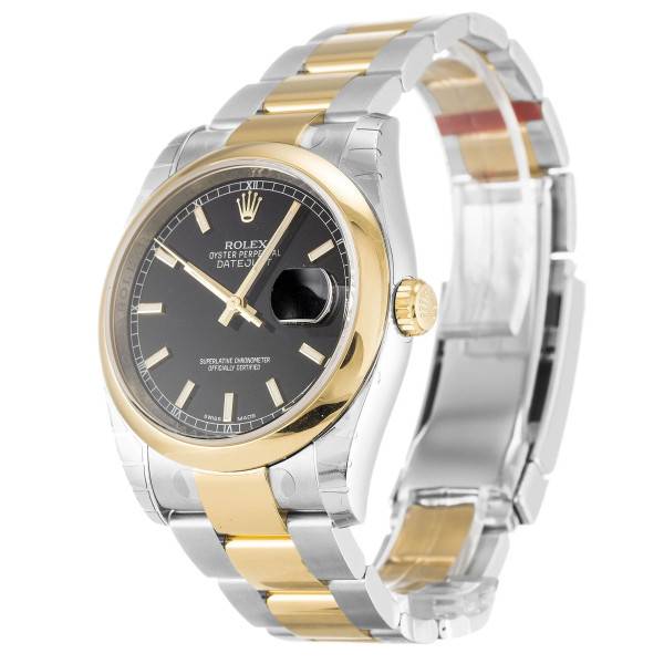 Replica Rolex Datejust Black Dial 116203 36 mm