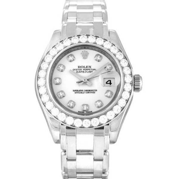 Replica Rolex Pearlmaster White Dial 80299