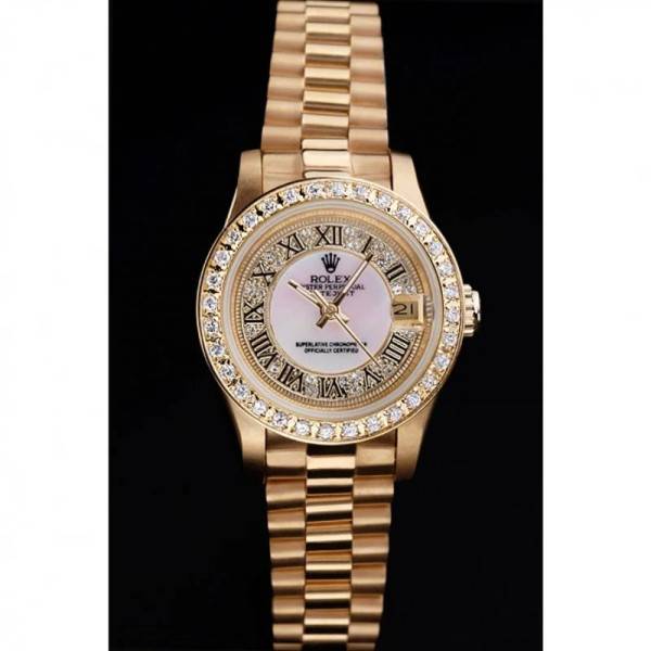 Replica Rolex Datejust White Dial RL41 28 mm