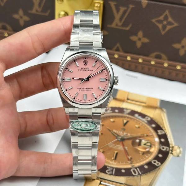 Replica Rolex Oyster Perpetual Lady Pink Dial 277200 31 mm