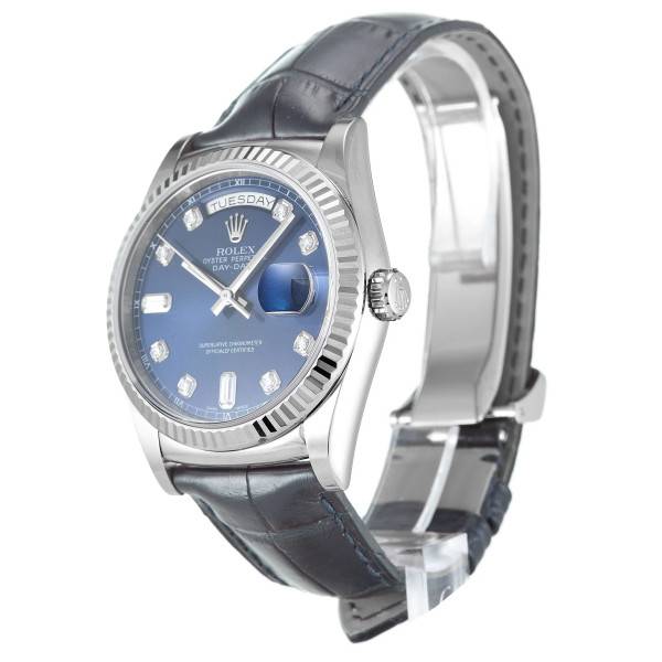 Replica Rolex Day-Date Blue Dial 118139 36 mm