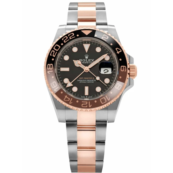 Superclone Rolex GMT-Master II Black Dial 126711CHNR Root Beer