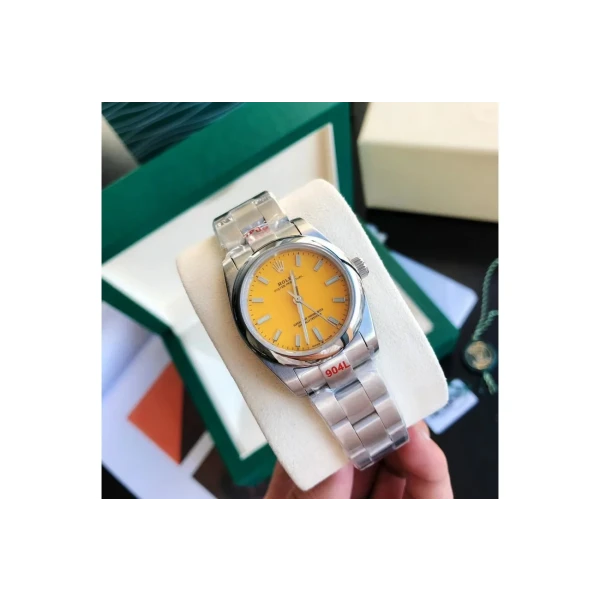 Replica Rolex Oyster Perpetual SS/SS Yellow/Stk 31/41 mm