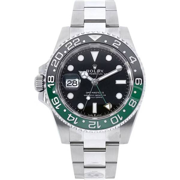 Replica Rolex GMT-Master II Black Dial 126720VTNR “Sprite”