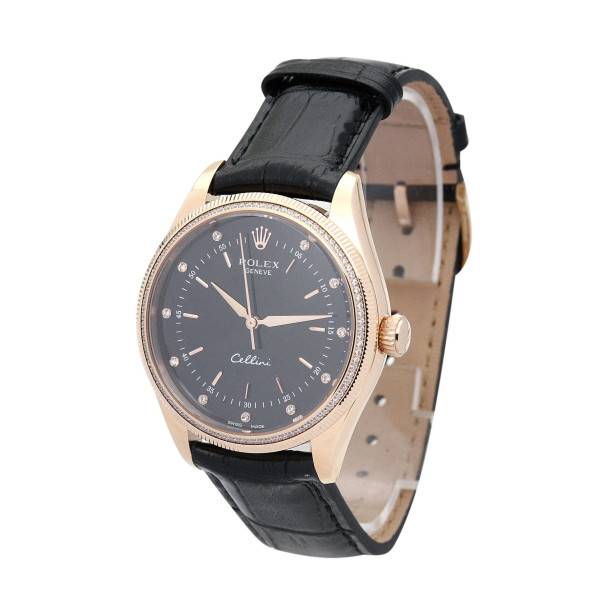 Replica Rolex Cellini Black Dial 5310-2