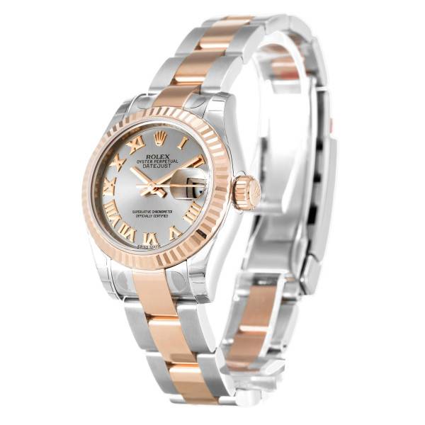 Replica Rolex Lady-Datejust Rhodium Dial 179171 26 mm