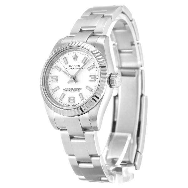 Replica Rolex Oyster Perpetual Lady White Dial 176234 26 mm