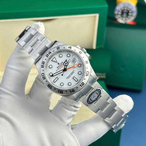 Replica Rolex “Polar” Explorer II White Dial 226570 WSO