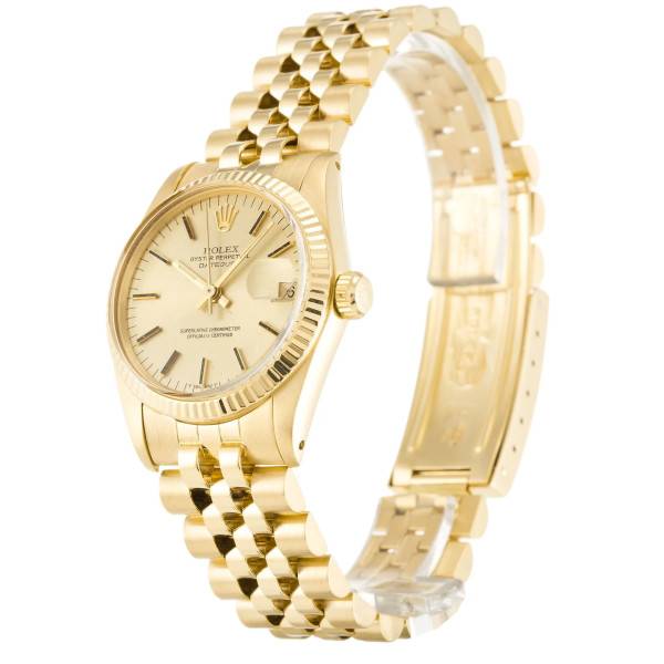 Replica Rolex Datejust Mid-Size Champagne Dial 6827 30 mm