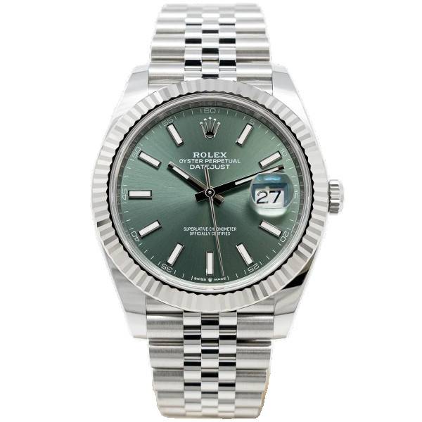 Replica Rolex Datejust Green Dial 126334 Jubilee 41 mm