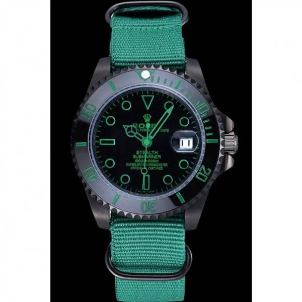 Replica Rolex Submariner Black Dial 622009