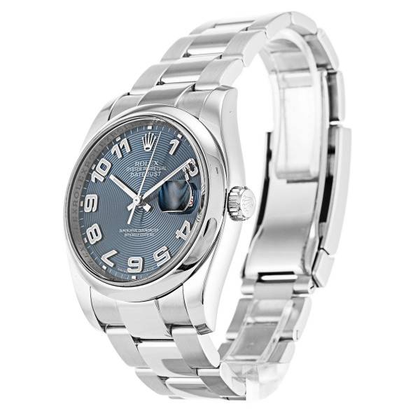 Replica Rolex Datejust Blue Concentric Dial 116200 36 mm