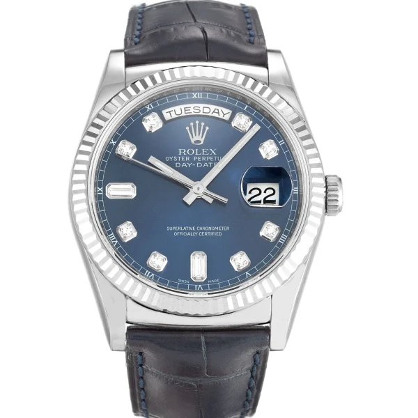 Replica Rolex Day-Date Blue Dial 118139 36 mm