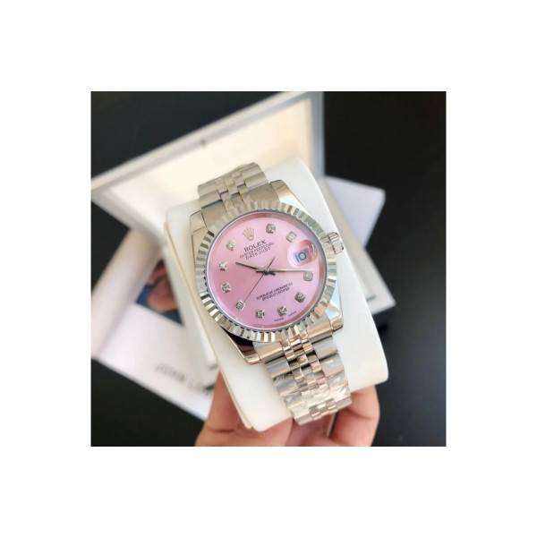 Replica Rolex Datejust SS/SS Jub Pink/Dial 36/28 mm