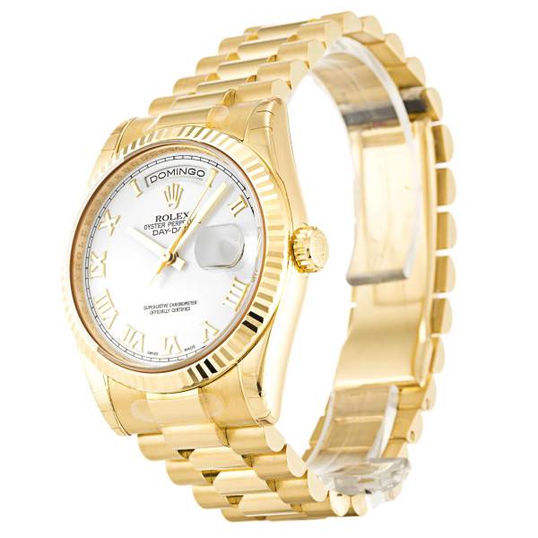 Replica Rolex Day-Date White Dial 118238 36 mm