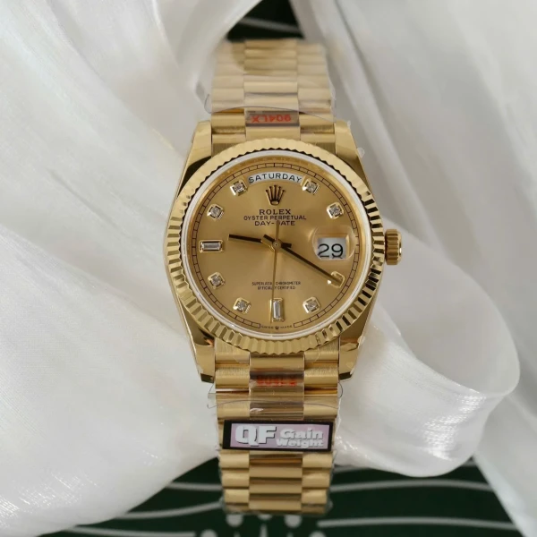 Replica Rolex Day-Date Gold Dial 118238 36 mm