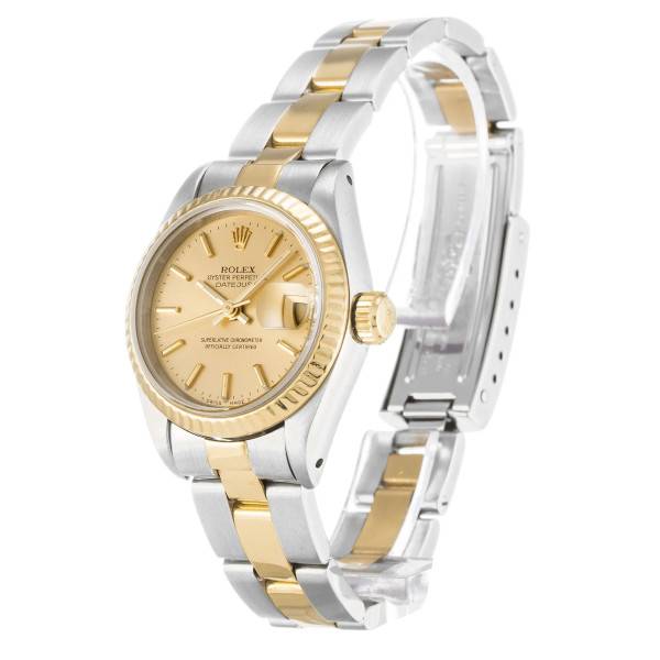Replica Rolex Lady-Datejust Champagne Dial 69173 26 mm