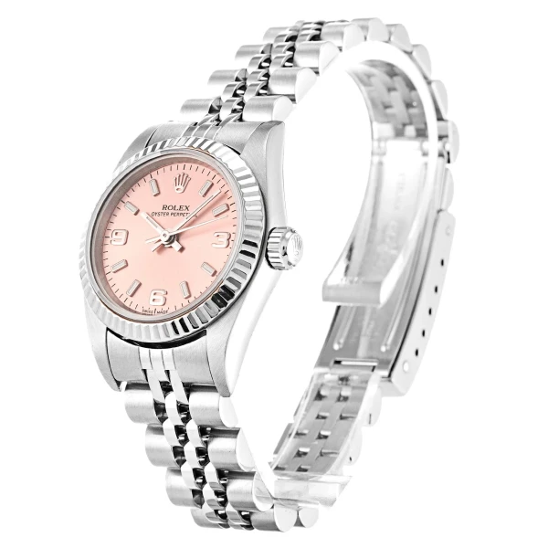 Replica Rolex Oyster Perpetual Lady Salmon Dial 76094 26 mm