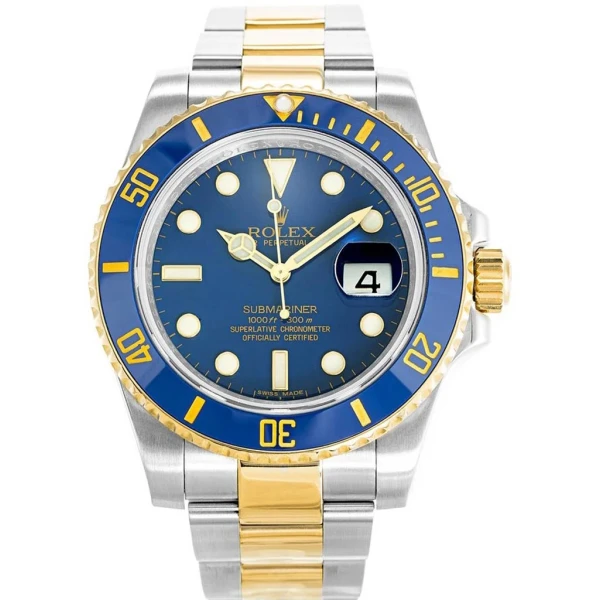 Superclone Rolex Submariner Blue Dial 116613LB “Bluesy”