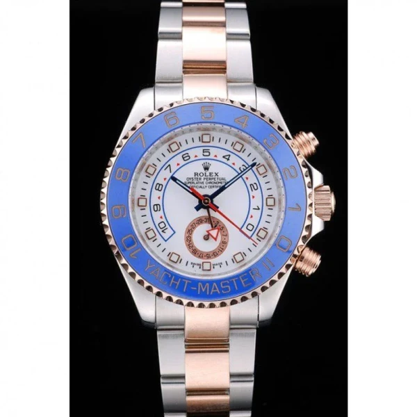 Replica Rolex Yacht-Master White Dial REP016833