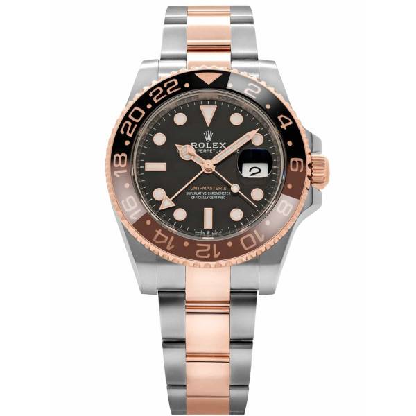 Replica Rolex GMT-Master Black Dial 126711CHNR Root Beer