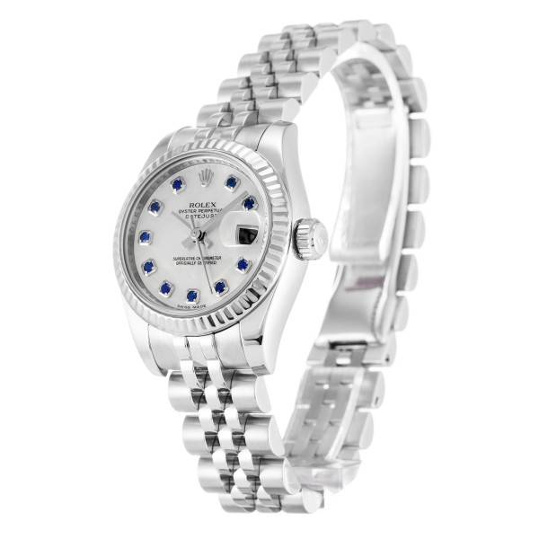 Replica Rolex Lady-Datejust Mother Of Pearl – White Dial 179174 26 mm