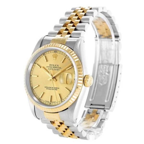 Replica Rolex Datejust Gold Dial 16233 36 mm