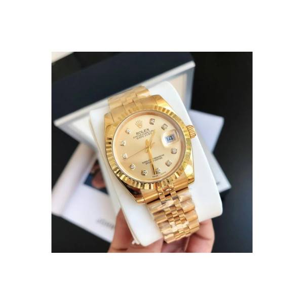 Replica Rolex Datejust RG/RG Jub Gold/Dial 36/28 mm
