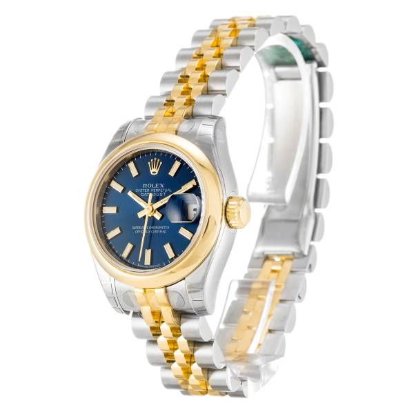 Replica Rolex Lady-Datejust Blue Dial 179163 26 mm