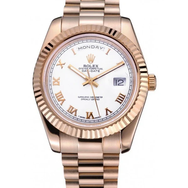 Replica Rolex Day-Date White Dial 622546 40 mm