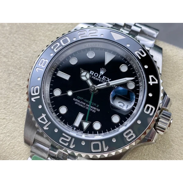 Superclone Rolex GMT-Master II 126710GRNR “Bruce Wayne” Jubilee 2024