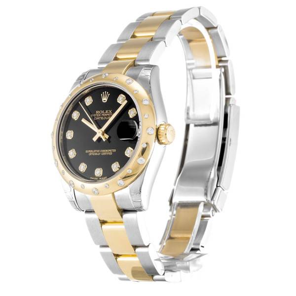 Replica Rolex Datejust Mid-Size Black Dial 178343 31 mm